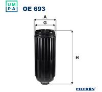 OIL FILTER OE 693 FOR IVECO ASTRA HD/7-C/8 F3BE0681C 12.9L F3BE0681E 12.9L 6cyl