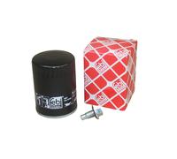 Oil filter + oil drain plug 5.0 V8 Ford Mustang 2526877 + 2505995 Febi Bilstein