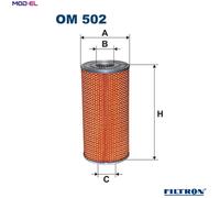FILTRON OM 502 Oil filter