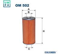 OIL FILTER OM 502 FOROIL FILTER OM 502 FOR AUWÄRTER BUESSING KRUPP MAN TATRA