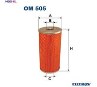 FILTRON OM 505 Oil filter