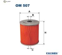 Filtron Oil Filter OM 507 - Fits Renault RVI L-3000, LD-3000, Robur; Ford, Volvo, Case IH, MWM