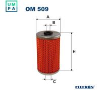 Filtron Oil Filter for Mercedes-Benz Puch W201/W123/W463/W460/601/602 T2 OM 509