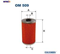 Filtron Oil Filter for Mercedes-Benz Puch W201/W123/W463/W460/601/602 T2 OM 509
