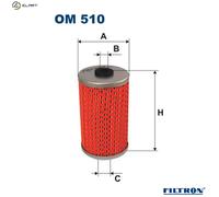 Filtron Oil Filter OM 510 - Fits Mercedes W123/S123/C123/W460/G‑Class 5010234