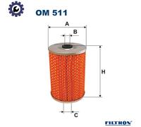 OIL FILTER OM 511 FOR MERCEDES-BENZ CABRIOLET 123/Break/T-Model SL 8 G-CLASS