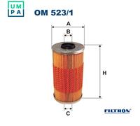 Filtron OM523/1 Oil Filter