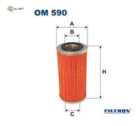 OIL FILTER OM 590 FOR SKODA ASTON MARTIN DBS/Vantage DB6/Volante AUSTIN MG
