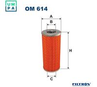 Fits FILTRON OM 614 Oil filter DE stock
