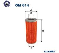Fits FILTRON OM 614 Oil filter DE stock
