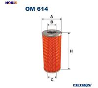 Fits FILTRON OM 614 Oil filter DE stock