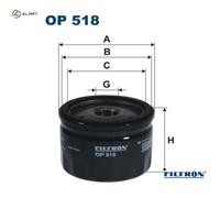 OIL FILTER OP 518 FOR RENAULT 12/Societe/Van/Break/Variable 4/RODEO/Box 15 16