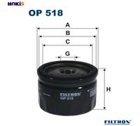 FILTRON OP 518 Oil filter