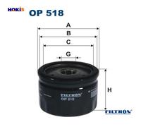 OIL FILTER OP 518 FOR RENAULT 12/Societe/Van/Break/Variable 4/RODEO/Box 15 16