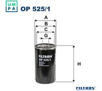 FILTRON OP 525/1 Oil filter