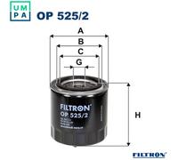 FILTRON OP 525/2 Oil filter