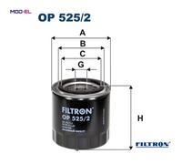 FILTRON OP 525/2 Oil filter