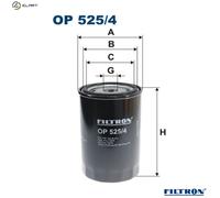 Fits FILTRON OP 525/4 OIL FILTER.POLO 1.9TD CLASSIC 96- UK Stock