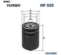 OIL FILTER OP 525 FOR VW SANTANA PANEL/II/Box/Body/MPV VAN/AGON/III/Bus/Van 1.7L