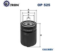 OIL FILTER OP 525 FOR VW SANTANA PANEL/II/Box/Body/MPV VAN/AGON/III/Bus/Van 1.7L