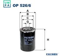 FILTRON OP 526/6 Oil Filter for ,AUDI,SEAT,SKODA,VW