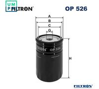 OIL FILTER OP 526 FOR BARKAS NSU VW ESCARABAJO FUSCA GOLF/II/Mk//Cabriolet 1.0L