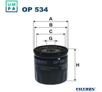 FILTRON OP 534 Oil filter