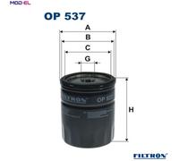FILTRON OP 537 Oil filter