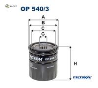 FILTRON OP 540/3 Oil filter