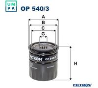 FILTRON OP 540/3 Oil filter