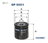 FILTRON OP 543/1 Oil filter