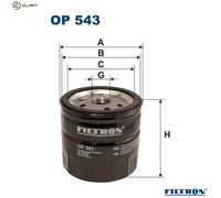 Filtron OP543 Oil Filter