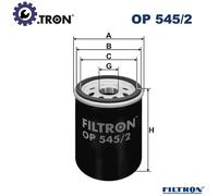 Fits FILTRON OP 545/2 OIL FILTER.PUNTO 1.2I 16V 98- UK Stock