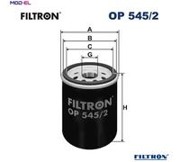 OIL FILTER OP 545/2 FOR FIAT 176A8.000 178B5.000/E2.000 1.2L 4cyl PALIO