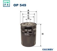 FILTRON OP 549 Oil filter