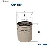 FILTRON OP 551 Oil filter