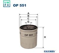 FILTRON OP 551 Oil filter