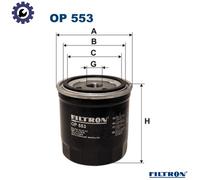 Filtron Oil Filter OP 553 – Fits Peugeot 104 0.9 (1979-1983)