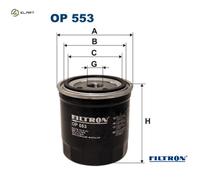 Oil filter FILTRON OP 553 for PEUGEOT 104 0.9 1979-1983