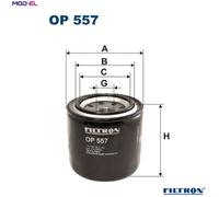 OIL FILTER OP 557 FOR HYUNDAI H150/Van/Bus GRACE/H100 BAKKIE/Platform/Chassis