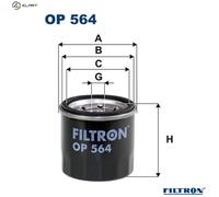 FILTRON OP 564 Oil filter