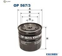 FILTRON OP 567/3 Oil filter