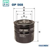 Filtron OP568 Oil Filter