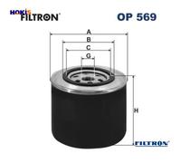OIL FILTER OP 569 FOR RENAULT MASTER/Platform/Chassis/Bus/Van TRAFIC/Rodeo VW