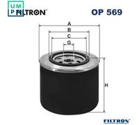 Fits FILTRON OP 569 OIL FILTER.VW T4 1.9D,1.9TD UK Stock