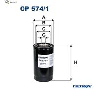 OIL FILTER OP 574/1 FOR VW LT28-50//Platform/Chassis/Van CG 2.7L 4cyl