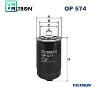 FILTRON OP 574 Oil Filter for VOLVO,VW