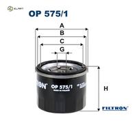 Fits FILTRON OP 575/1 OIL FILTER.SMART FORTWO 1.0 07- UK Stock