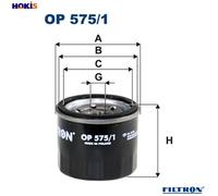 Fits FILTRON OP 575/1 OIL FILTER.SMART FORTWO 1.0 07- UK Stock
