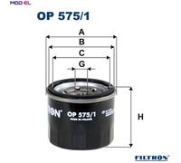 Fits FILTRON OP 575/1 OIL FILTER.SMART FORTWO 1.0 07- UK Stock